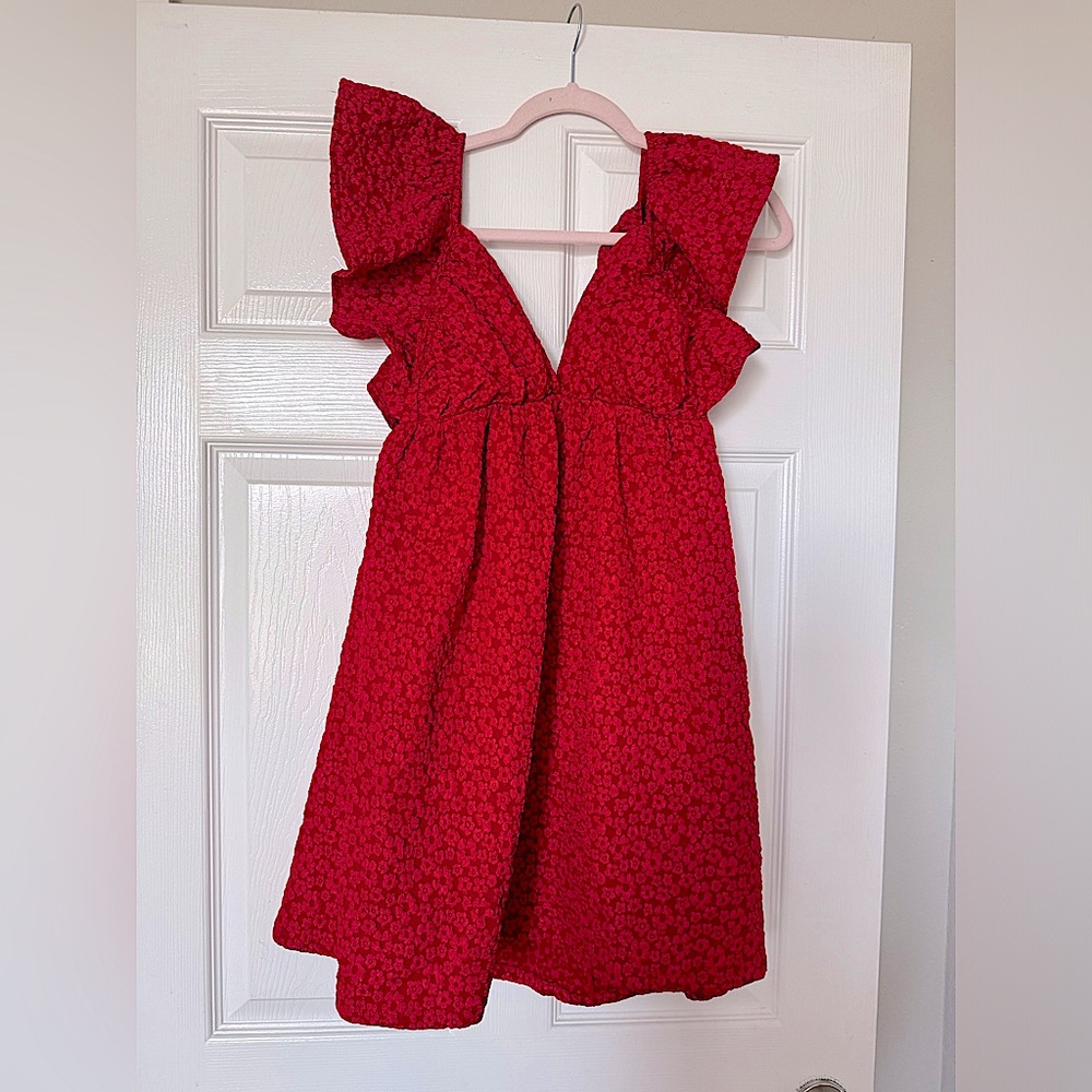 NEW Red Dress Tie Back 🎀